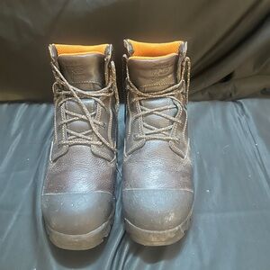 Men's Brown Work Boots-timberland pro men’s size 11.5-#528